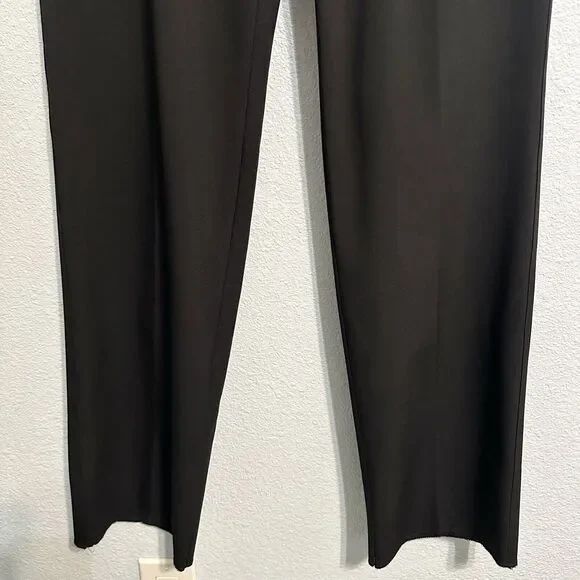 Pascucci Golf Pants Men’s Size 34 (86cm) Black Pleated Titanium Nylon Polyester